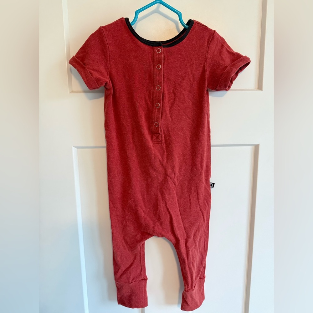 RAGS Henley Snap Toddler Romper, Size 18-24 months